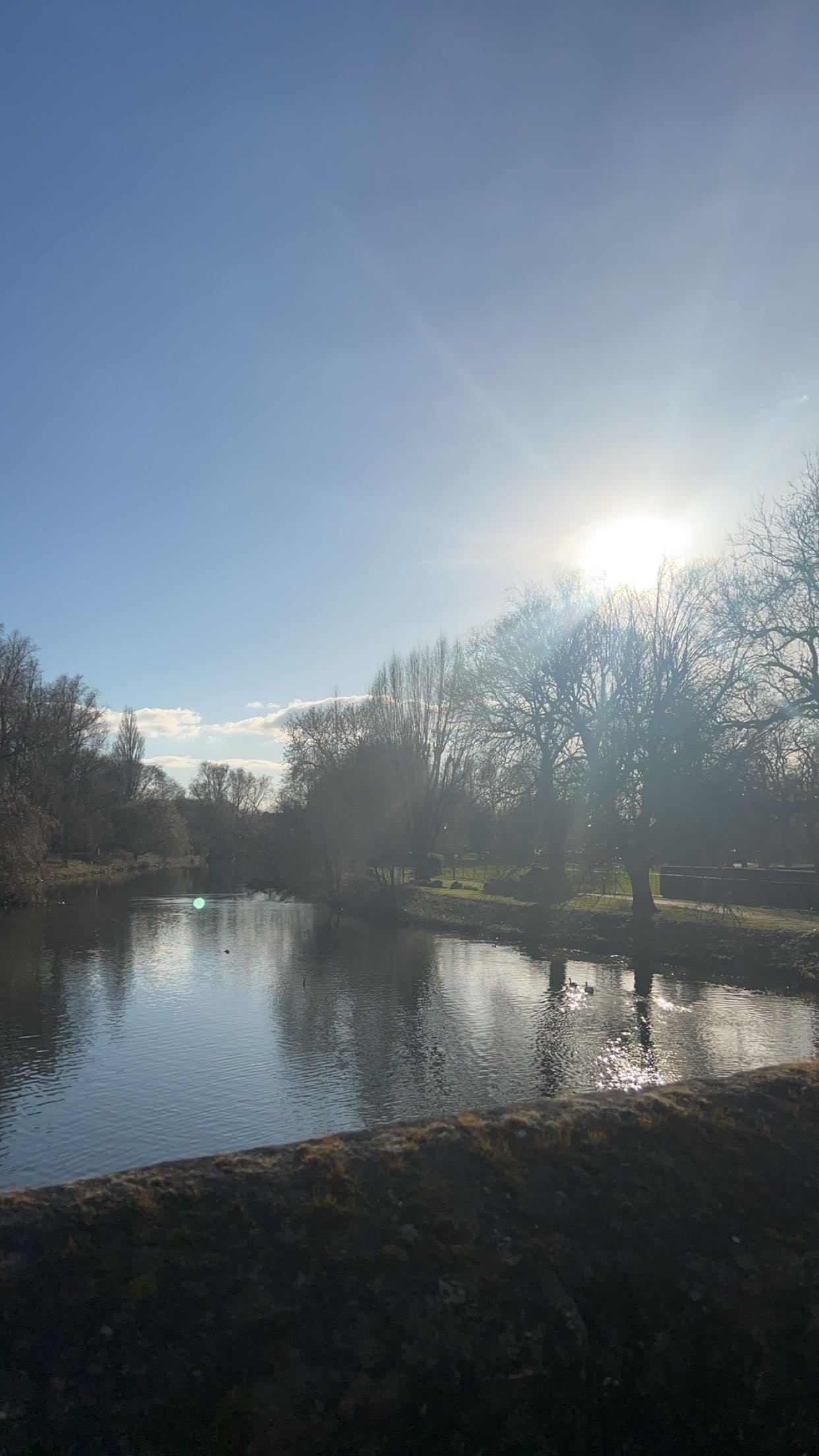 waterside view at Abbey Park