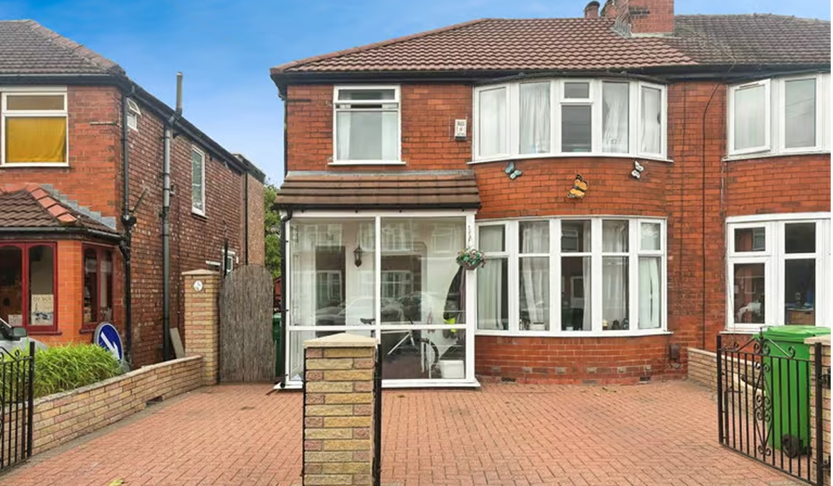 a semi-detached house