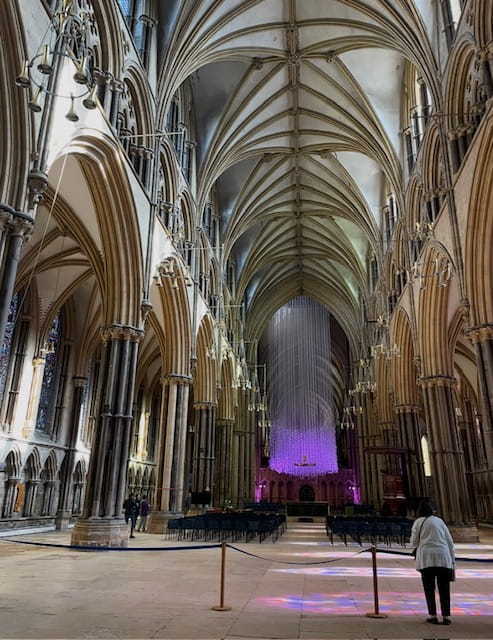 Inside Lincoln Cathedral