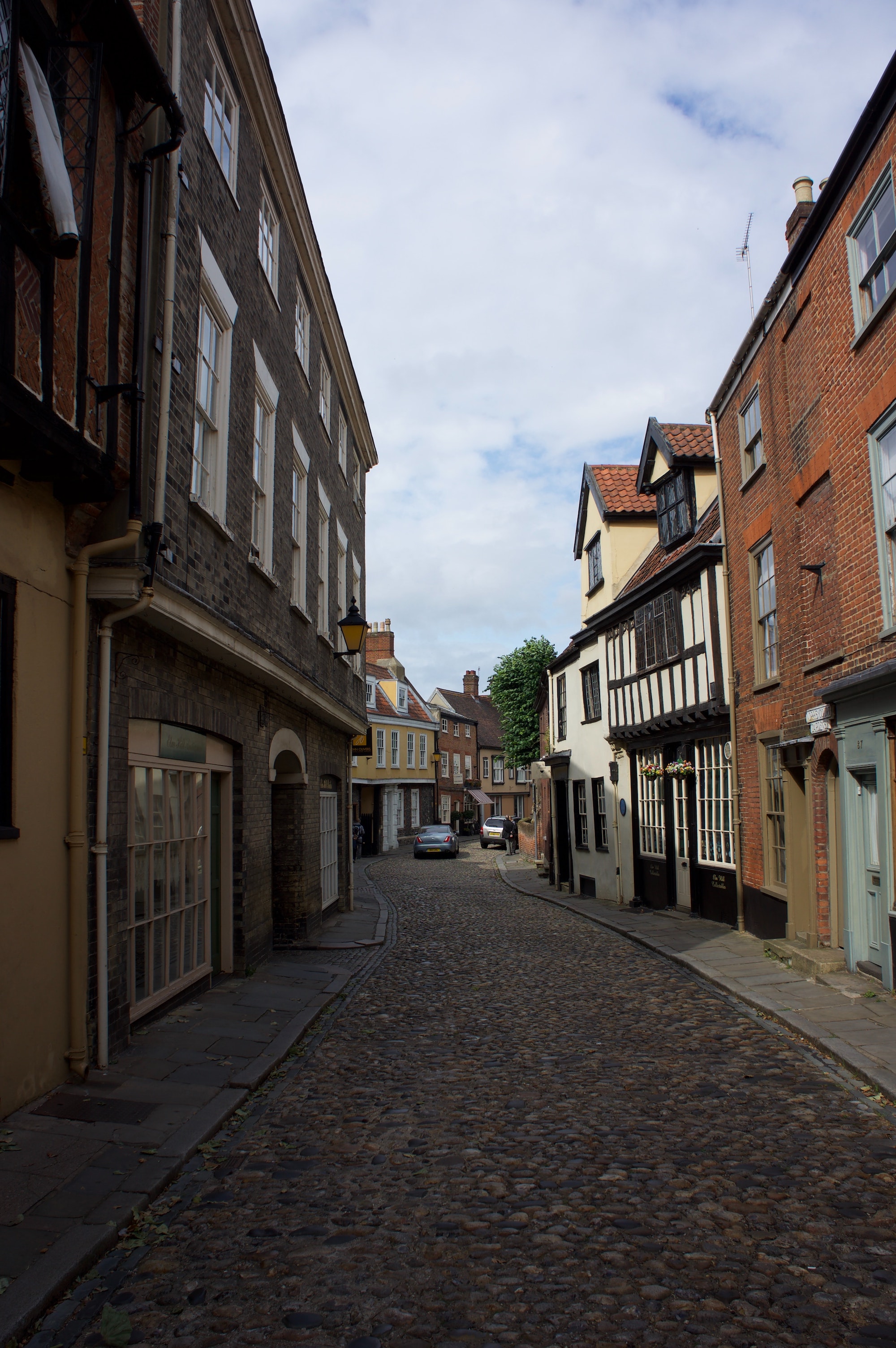 The Norwich lanes