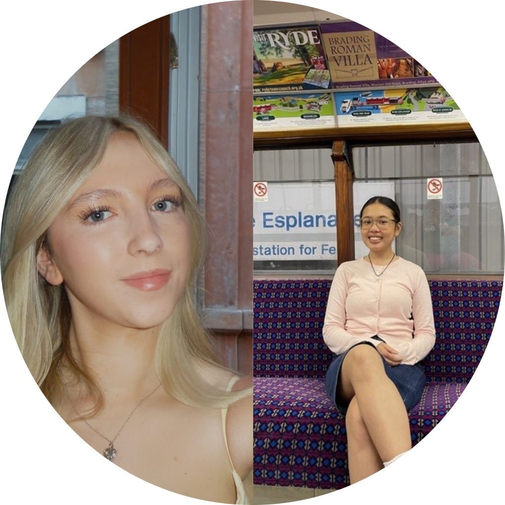 Author Emily Bath & Jarisse Nunez